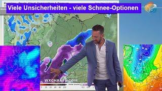 Viele Unsicherheiten - viele Schneeoptionen ab in einer Woche! Wettervorhersage 11.-19.11.2024.