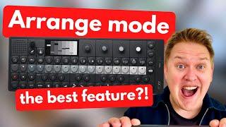 This makes OP-XY worth the price! Huge discovery!! || Arranger mode & Song mode