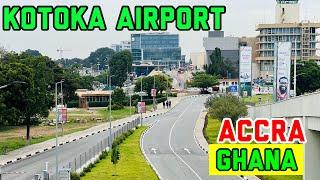 KOTOKA INTERNATIONAL AIRPORT, Walk Tour 2023 [Virtual Walk around the premises] ACCRA - GHANA