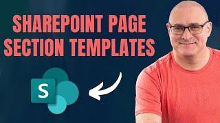 SharePoint Page Section Templates