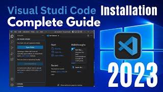 Cara Install Visual Studio Code Di Windows 10 | How To Install Visual Studio Code in Windows 10 2023