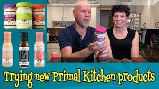 Trying new Primal Kitchen products | Steak Sauce | Thousand Island | Garlic Aioli