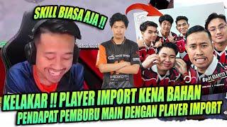 SKILL TONYK !! KELAKAR PLAYER IMPORT KENA BAHAN !! PENDAPAT PEMBURU MAIN DENGAN DENGAN DINGOZ FAJAR