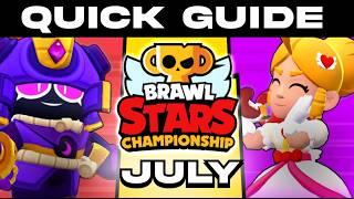 0-15 JULY CHAMPIONSHIP CHALLENGE | QUICK GUIDE EDIT