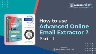 How to Scrape emails from web search platforms with the help of MS Online Email Extractor?