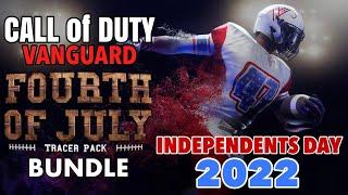 *NEW* FOURTH OF JULY Tracer Pack Bundle - Independents Day 2022 (Call of Duty Vanguard)