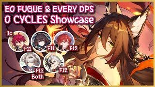 FUGUE & EVERY DPS 0 CYCLES SHOWCASE! | Xueyi Himeko Firefly Boothill Luka | ALL IN ONE VIDEO!