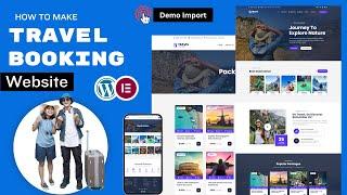 How to Create a Travel Booking Website with WordPress in 2024 - (FREE) - wordpress tutorial