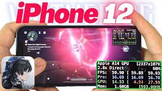 iPhone 12 Wuthering Waves Gaming Review Update | FPS & Battery Drain test