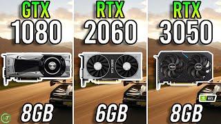 GTX 1080 vs RTX 2060 vs RTX 3050 - Big Difference?