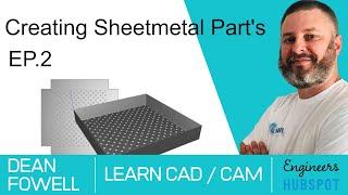 Basic Sheetmetal Parts. EP 2 RADAN