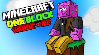 Przeżyłem 20 DNI na TRYBIE ONE BLOCK w Minecraft HARDCORE! #1 - Pierwsze Wyspy!