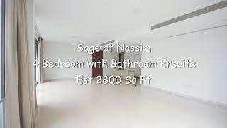 Sage @Nassim (4BR Ensuite - 2800 sqft)