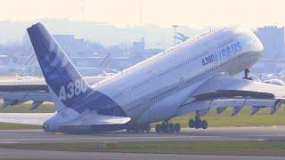 Airbus A380 Tailstrike (Velocity minimum unstick Test)