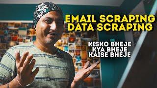 BREAKDOWN - I sent 300 Emails & Got $800 for Data Scraping & Email Scraping Work