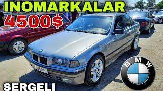 4500$ BMW. INOMARKA NARXLARI SERGELI MOSHINA BOZOR 2021.