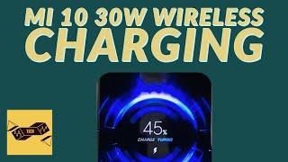 One of The Fastest Wireless Chargers of 2020: Mi 30W Qi Charger // Mi 10 15 Mins Charging Test 