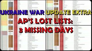 Ukraine War Update  NEWS (20241004a): 3x AP's Equipment Loss Lists