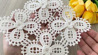 BEAUTIFUL Brand New Design Crochet Lace Square Motif Pattern @crochetlovee