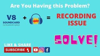 V8 Soundcard Problem...SOLVE!