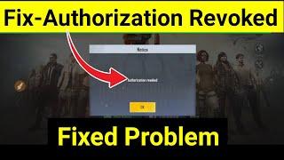 How to fix authorization revoked in pubg mobile lite || PUBG MOBILE LITE Problem fix || Solutions