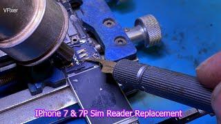 Iphone 7 & 7P Sim Card Slot,Sim Reader Repair Replacement,VFixer