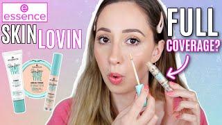 Essence Skin Lovin Sensitive Collection - Review, Wear Test on DRY skin! | Vasilikis Beauty Tips