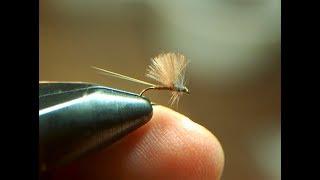 FLY TYING-BLUE WINGED OLIVE CDC MAYFLY-THE DEADLIEST FLIES