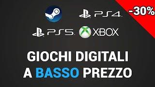 Dove comprare giochi digitali a basso prezzo (PC, PS4, PS5, XBOX, Switch)