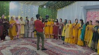 Kashmiri wedding Rouf Song ||Kashmiri Girls Singing song #kashmirisongs #kashmiriwedding #viralvideo