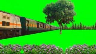 Green screen Train video