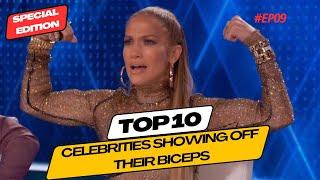 10 Famous Women showing off their biceps --- #ep09