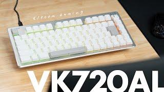 ロープロファイル界の新星 ELECOM GAMING V Custom VK720AL キーボード