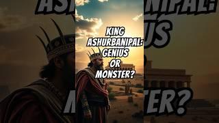 Ashurbanipal: The Most FEARSOME and CRUELEST King of Assyria? #shorts #ancienthistory #historyfacts