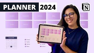 Como se organizar digitalmente em 2024 (Planner Notion)