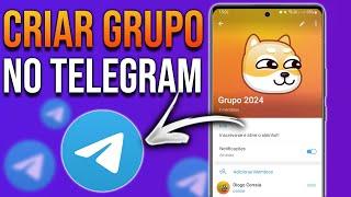 COMO CRIAR GRUPO NO TELEGRAM (Atualizado)