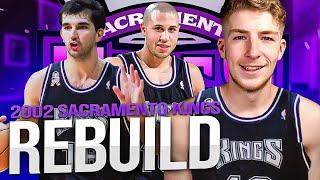 REBUILDING THE 2002 SACRAMENTO KINGS IN NBA 2K23 MY ERAS!