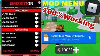 Roblox Mega Mod Menu Missition MediaFire 100% Working