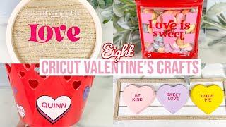 8 CRICUT VALENTINE'S DAY PROJECT IDEAS | VALENTINE'S CRAFT INSPIRATION