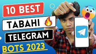 Top 10 Telegram Bots 2024 - Super Useful  | Best Telegram Bots 2024 | Secret/Hidden Telegram Bots