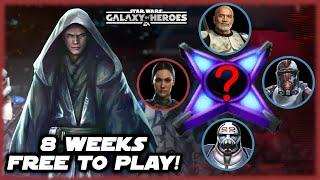 Who Will Get My First ZETA??  Week 8, Free to Play on the NOOCH Vader Account in Galaxy of Heroes!