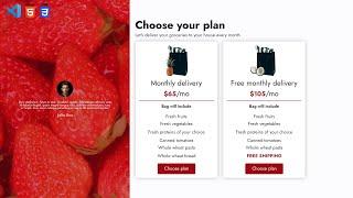 Create a Responsive Pricing table with HTML and CSS