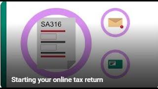 Starting your online tax return