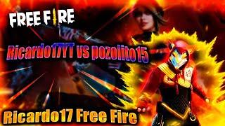 Free Fire contra pozolito15 Ricardo17YT vs pozolito15 solo sniper 