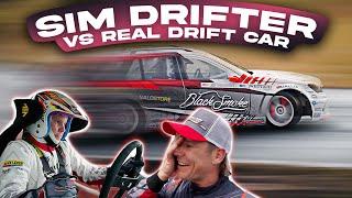 SIM DRIFTER VS REAL DRIFT CAR