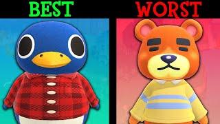 BEST & WORST Villager of EVERY SPECIES TYPE in Animal Crossing