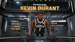 HOW TO MAKE A KEVIN DURANT BUILD ON NBA 2K20 - TOP 3 BUILDS!!