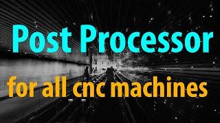 Post Processor cnc machine