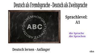 Deutsch A1 - Welche Sprache sprechen Sie? - Lektion 3 - Deutsch lernen