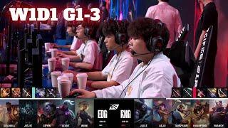 EDG vs RNG - Game 3 | Week 1 Day 1 LPL Summer 2024 | Edward Gaming vs Royal Never Give Up G3